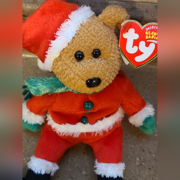 TY Beanie Babies Kringle Bear - Picture 1 of 8